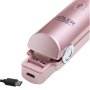 Adler Cordless Hair Straightener , AD 2327 , Ceramic heating system , Display LED , Temperature (min) 160 °C , Temperature (max) 220 °C , Pink