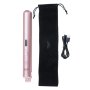 Adler Cordless Hair Straightener , AD 2327 , Ceramic heating system , Display LED , Temperature (min) 160 °C , Temperature (max) 220 °C , Pink