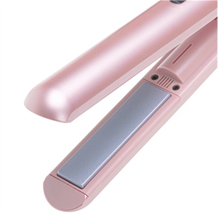 Adler Cordless Hair Straightener , AD 2327 , Ceramic heating system , Display LED , Temperature (min) 160 °C , Temperature (max) 220 °C , Pink