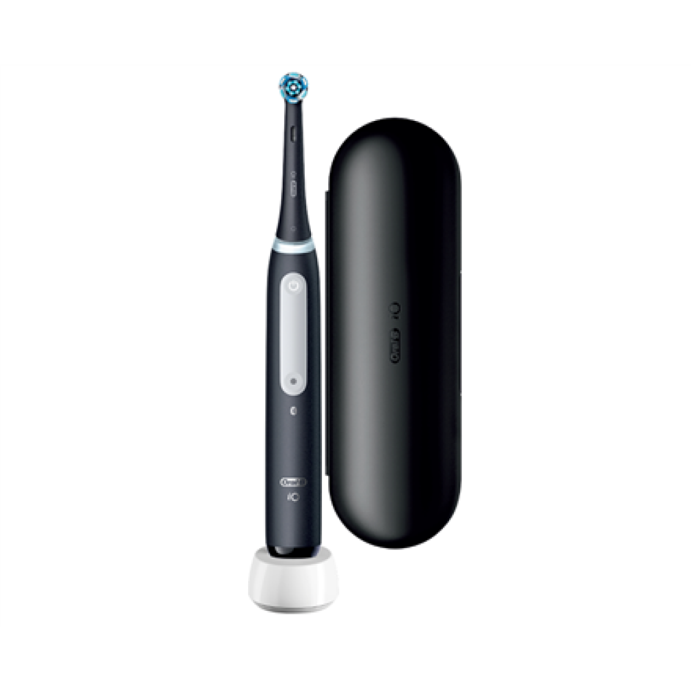 Oral-B Electric Toothbrush , iO3 Series , Rechargeable , For adults , Number of brush heads included 1 , Number of teeth brushing modes 3 , Black