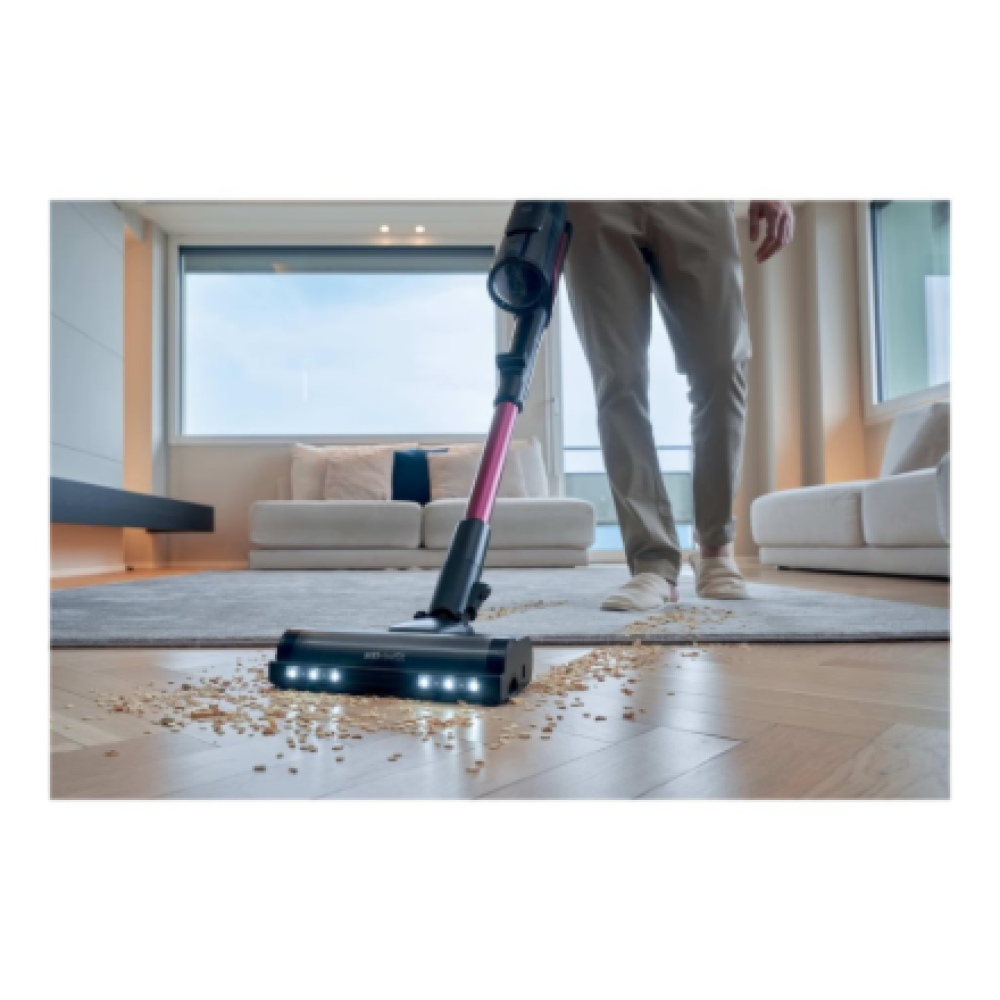 Hoover Vacuum cleaner , HF610HX 011 , Cordless operating , Handstick , 650 W , 21.6 V , Operating time (max) 100 min , Magenta