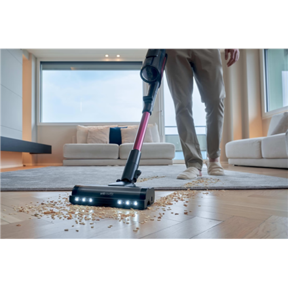 Hoover Vacuum cleaner , HF610HX 011 , Cordless operating , Handstick , 650 W , 21.6 V , Operating time (max) 100 min , Magenta