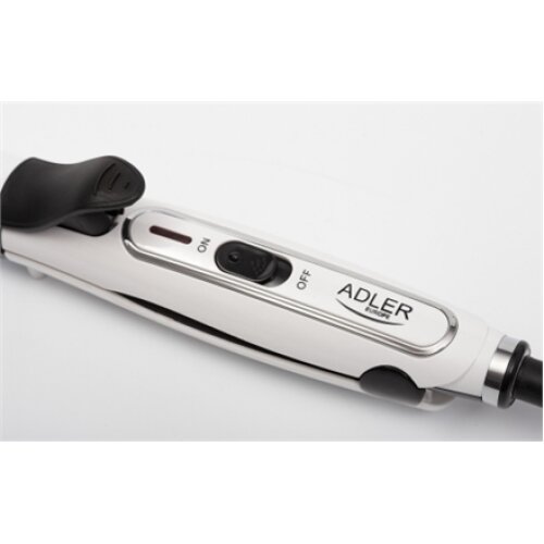 Adler , Hair straightener 2 in 1 , AD 2104 , Warranty 24 month(s) , Ceramic heating system , 50 W , White