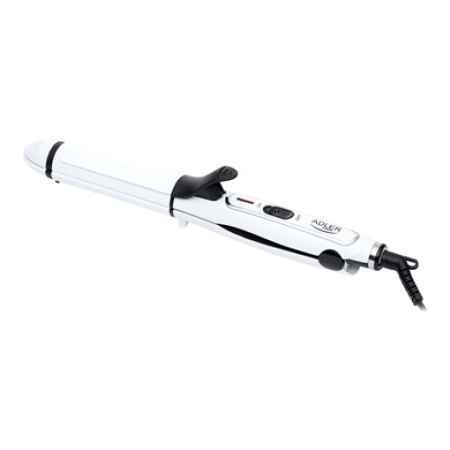 Adler , Hair straightener 2 in 1 , AD 2104 , Warranty 24 month(s) , Ceramic heating system , 50 W , White