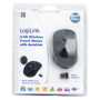 Logilink , Maus optisch Funk 2.4 GHz , wireless , 2.4GH wireless mini mouse with autolink , Black