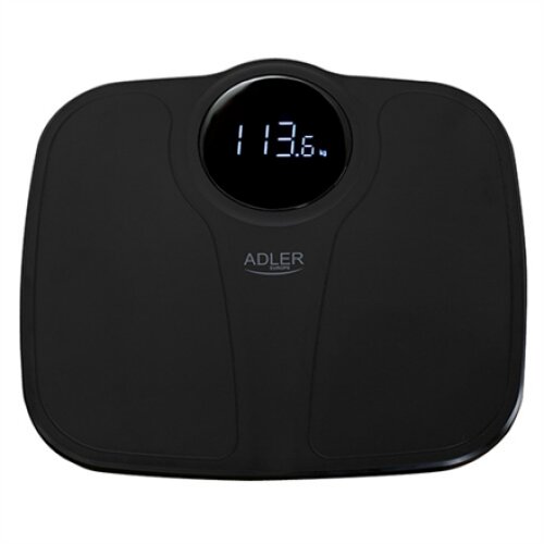 Adler , Bathroom Scale , AD 8172b , Maximum weight (capacity) 180 kg , Accuracy 100 g , Body Mass Index (BMI) measuring , Black