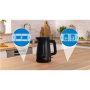 Bosch Kettle , TWK3M123 MyMoment , Electric , 2400 W , 1.7 L , Plastic , 360° rotational base , Black