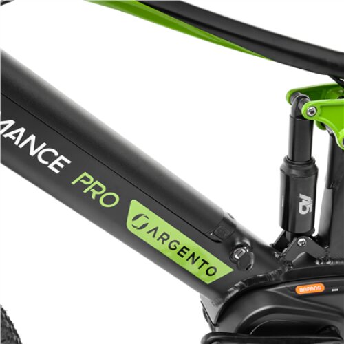 Argento Performance Pro, Mountain E-Bike, Warranty 24 month(s), Black/Green