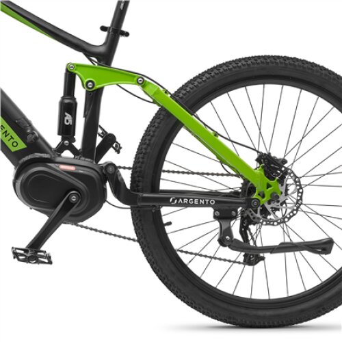 Argento Performance Pro, Mountain E-Bike, Warranty 24 month(s), Black/Green