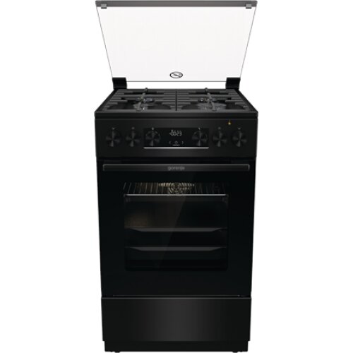 Gorenje Cooker MEKS5141B Hob type Gas Oven type Electric Black Width 50 cm Depth 59.4 cm 70 L