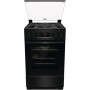 Gorenje Cooker MEKS5141B Hob type Gas Oven type Electric Black Width 50 cm Depth 59.4 cm 70 L