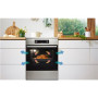 Gorenje Cooker MEKS5141B Hob type Gas Oven type Electric Black Width 50 cm Depth 59.4 cm 70 L