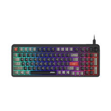MSI FORGE GK110 US , Gaming keyboard , Wired , US , Membrane , Black MSI FORGE GK110 US , Gaming keyboard , Wired , US , Membrane , Black