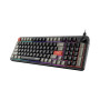 MSI FORGE GK110 US , Gaming keyboard , Wired , US , Membrane , Black