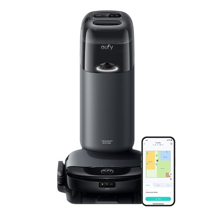 Anker Eufy , Robot Vacuum Cleaner with All-in-One Station , Omni S1 , Wet&Dry , Operating time (max) 216 min , 4600 mAh , 8000 Pa , Gray