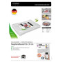 Caso , Sealed edge bags , 01286 , 100 bags , Dimensions (W x L) 25 x 35 cm