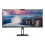 AOC , CU34V5CW/BK , 34 , VA , 21:9 , 100 Hz , 4 ms , 3440 x 1440 pixels , HDMI ports quantity 1
