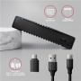 AXAGON USB-C 10Gbps RIBBED Box , EE25-GTR