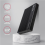 AXAGON USB-C 10Gbps RIBBED Box , EE25-GTR