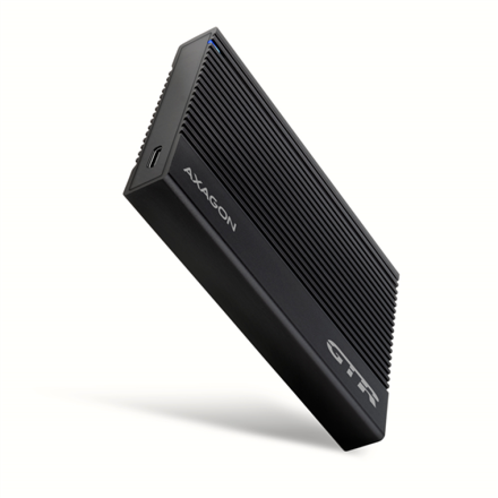 AXAGON USB-C 10Gbps RIBBED Box , EE25-GTR