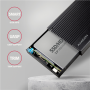 AXAGON USB-C 10Gbps RIBBED Box , EE25-GTR
