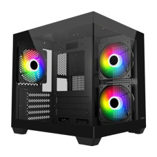 FSP Case , S140-BA , Mini-ITX, uATX(M-ATX) , Black