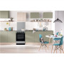 INDESIT Cooker IS5G5PHX/E Hob type Gas Oven type Electric Stainless steel Width 50 cm Grilling 60 L Depth 60 cm