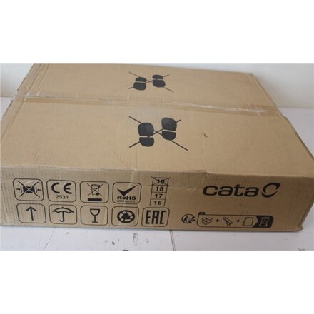 SALE OUT. CATA LCI 6031 BK Gas Hob, 4 burners, Width 64cm, Black , CATA Hob , LCI 6031 B , Gas on glass , Number of burners/cooking zones 4 , Rotary knobs , Black , DAMAGED PACKAGING
