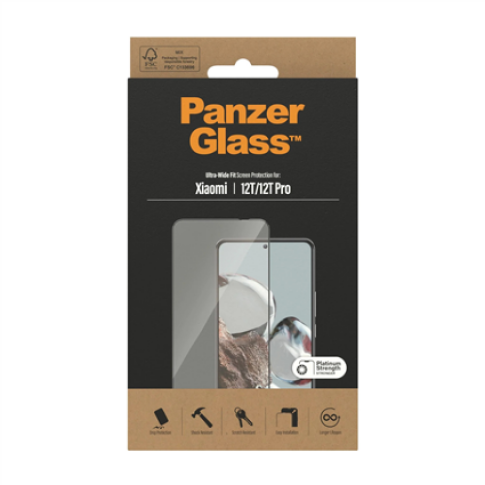 PanzerGlass Screen protector Xiaomi 12T/12T Pro Case friendly
