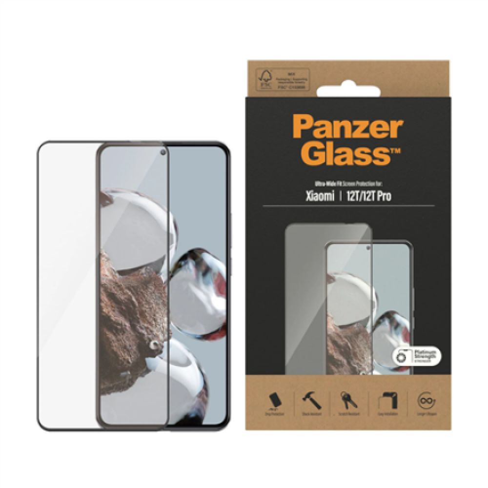 PanzerGlass Screen protector Xiaomi 12T/12T Pro Case friendly