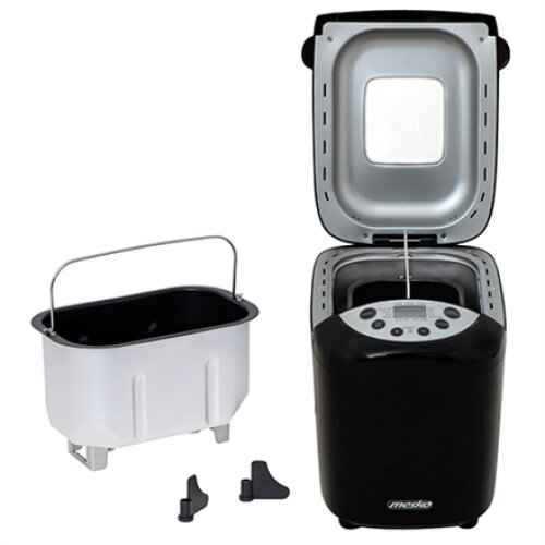 Mesko , Bread maker , MS 6022 , Power 850 W , Number of programs 15 , Display LCD , Black