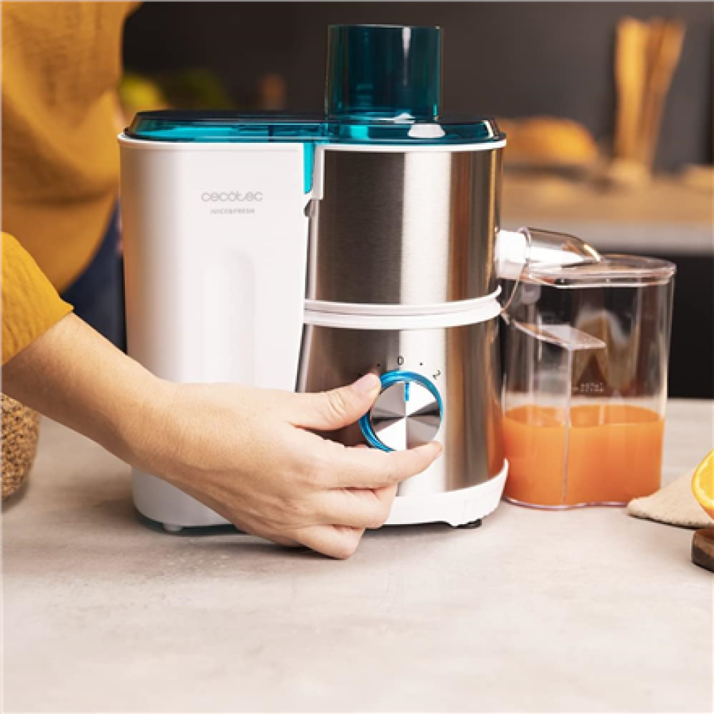 Cecotec , Orbital Juicer , Juice&Fresh 400 Titan White , Type Juicer maker , White/Silver , 400 W , Number of speeds 2 , 20000 RPM