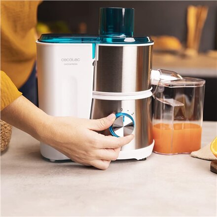 Cecotec , Orbital Juicer , Juice&Fresh 400 Titan White , Type Juicer maker , White/Silver , 400 W , Number of speeds 2 , 20000 RPM