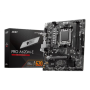 MSI , PRO A620M-E , Processor family AMD , Processor socket AM5 , DDR5 , Supported hard disk drive interfaces SATA, M.2 , Number of SATA connectors 4