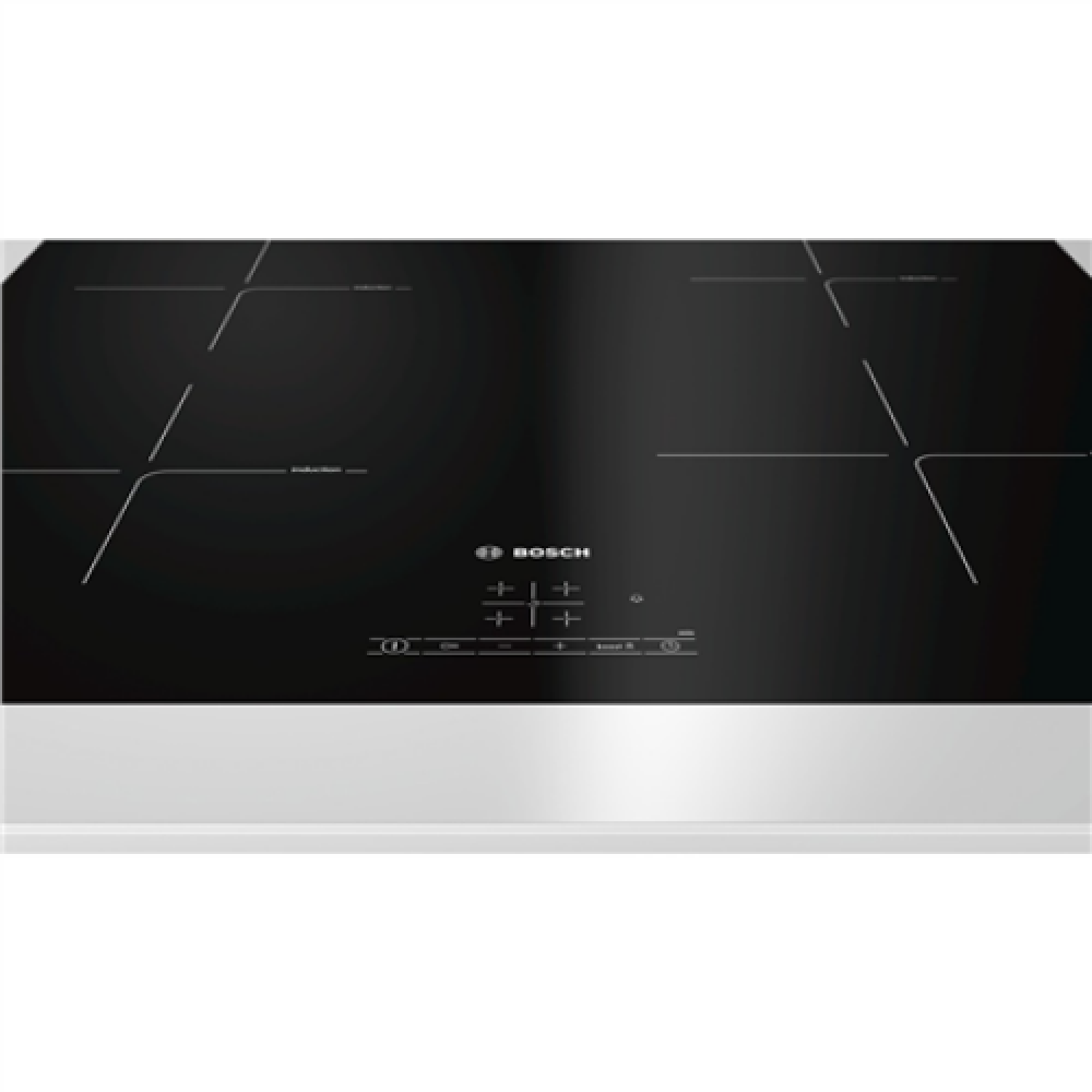 Bosch PIE611BB1E Induction, Number of burners/cooking zones 4, Black, Display, Timer