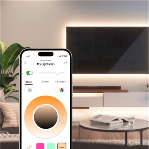 Nanoleaf,Nanoleaf Essentials Light Strips Starter Kit 2 Meters Matter 2000Lm RGBCW 2700-6500K,23 W,RGBCW,Bluetooth, Thread,2700 - 6500 K
