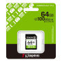 Kingston Canvas Select Plus , 64 GB , SD , Flash memory class Class 10, UHS-I, U1/U3, Video Class 10/30