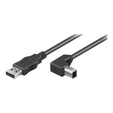 Goobay , USB 2.0 Hi-Speed Cable 90° , USB to USB