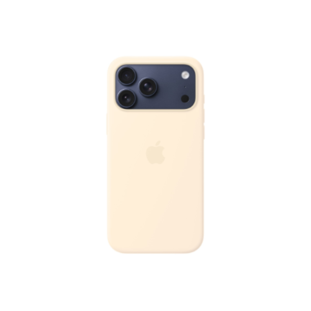 Apple iPhone 17 Pro Max Silicone Case with MagSafe – Vanilla , Apple