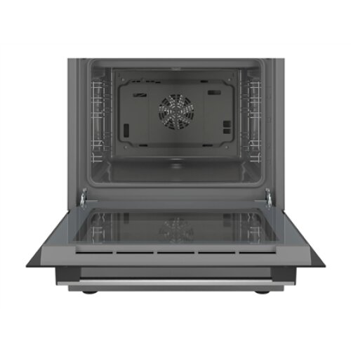 Bosch , Cooker , HKR39A250U , Hob type Vitroceramic , Oven type Electric , Stainless steel , Width 60 cm , Depth 60 cm , Electronic ignition , Grilling , LED , Energy efficiency class A , 66 L