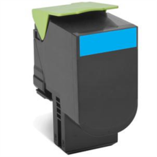 Lexmark 80C2HCE , 802HCE Cyan High Yield Corporate Cartridge (3k) , Cartridge , Cyan