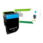 Lexmark 80C2HCE , 802HCE Cyan High Yield Corporate Cartridge (3k) , Cartridge , Cyan