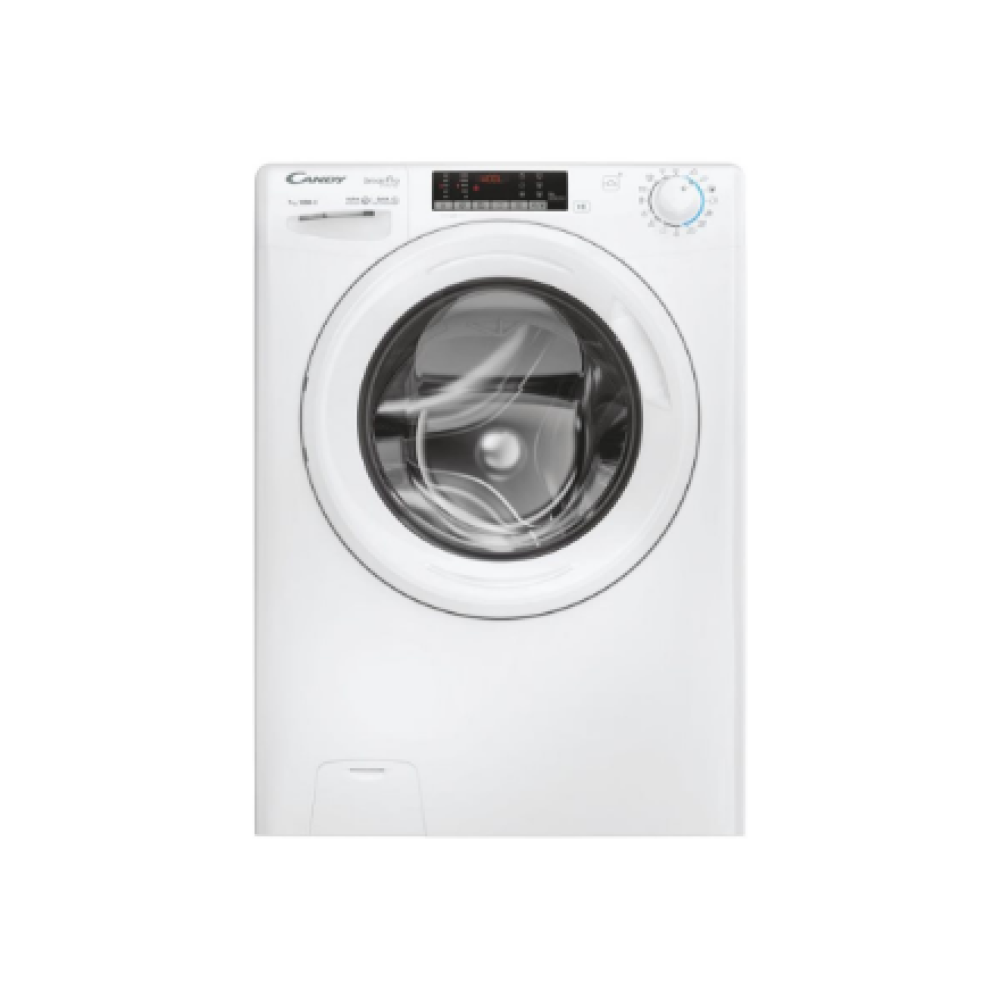Candy , Washing Machine , CO4 274TWM6/1-S , Energy efficiency class A , Front loading , Washing capacity 7 kg , 1200 RPM , Depth 45 cm , Width 60 cm , Display , LCD , Wi-Fi , White