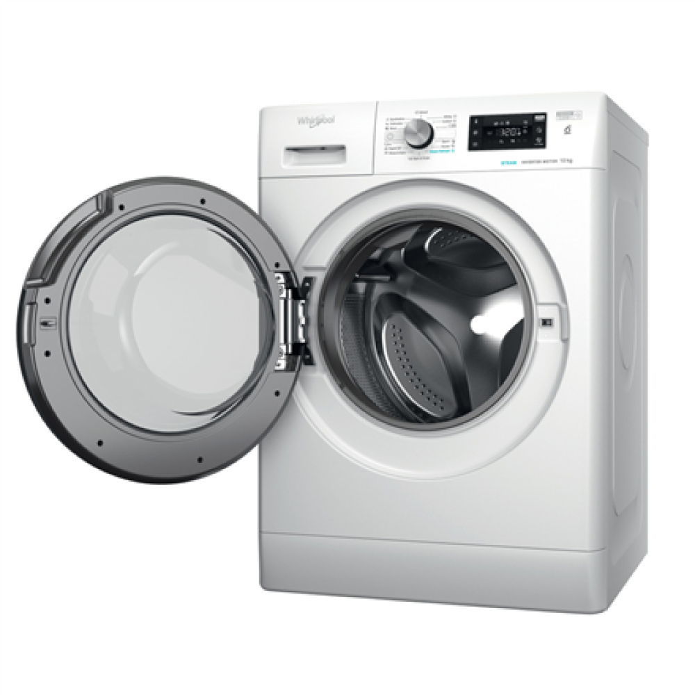 Whirlpool Washing machine , FFB 10469 BV EE , Energy efficiency class A , Front loading , Washing capacity 10 kg , 1351 RPM , Depth 60.5 cm , Width 59.5 cm , Display , LED , White