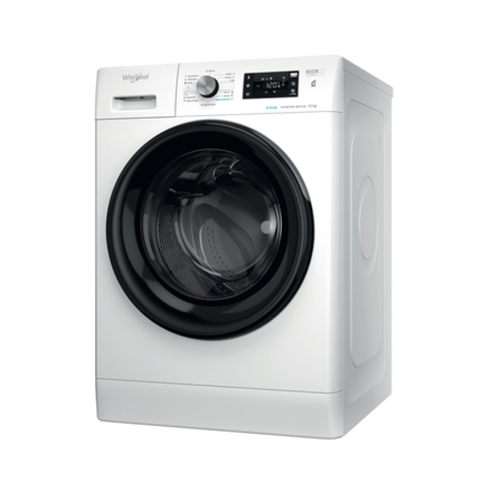 Whirlpool Washing machine , FFB 10469 BV EE , Energy efficiency class A , Front loading , Washing capacity 10 kg , 1351 RPM , Depth 60.5 cm , Width 59.5 cm , Display , LED , White