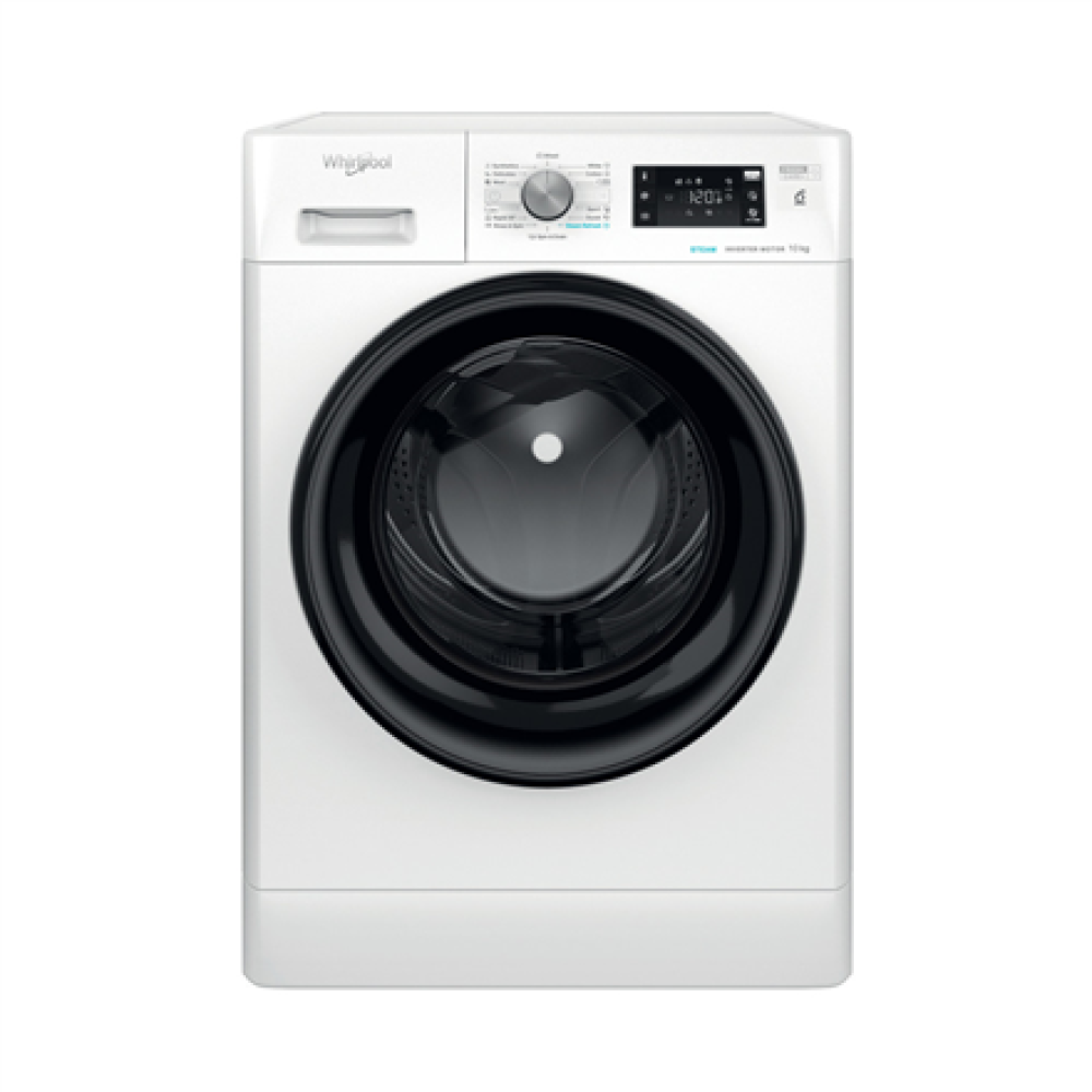 Whirlpool Washing machine , FFB 10469 BV EE , Energy efficiency class A , Front loading , Washing capacity 10 kg , 1351 RPM , Depth 60.5 cm , Width 59.5 cm , Display , LED , White