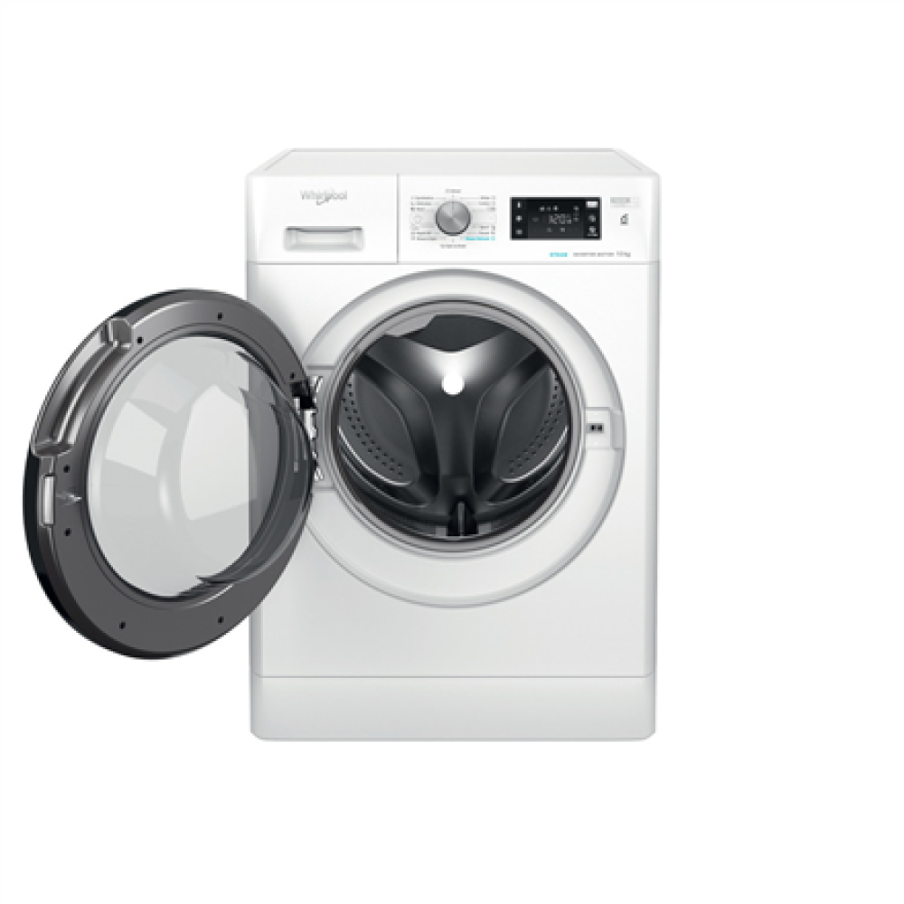 Whirlpool Washing machine , FFB 10469 BV EE , Energy efficiency class A , Front loading , Washing capacity 10 kg , 1351 RPM , Depth 60.5 cm , Width 59.5 cm , Display , LED , White