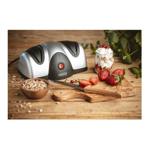 Camry , Knife sharpener , CR 4469 , Electric , Black/Silver , 60 W , 2