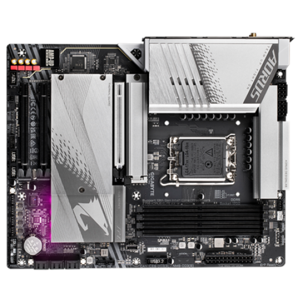 Gigabyte , Z790 AORUS ELITE AX-W 1.1 M/B , Processor family Intel , Processor socket LGA1700 , DDR5 DIMM , Memory slots 4 , Supported hard disk drive interfaces SATA, M.2 , Number of SATA connectors 6 , Chipset Intel Z790 Express , ATX