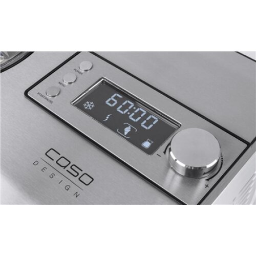 Caso , Ice Cream and Yogurt Maker , IceCreamer , Power 180 W , Capacity 2 L , Stainless steel